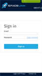 Mobile Screenshot of portal.spacelink.com
